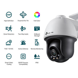 VIGI C540 – caméra réseau Pan/Tilt extérieure 4MP couleur – vue 2