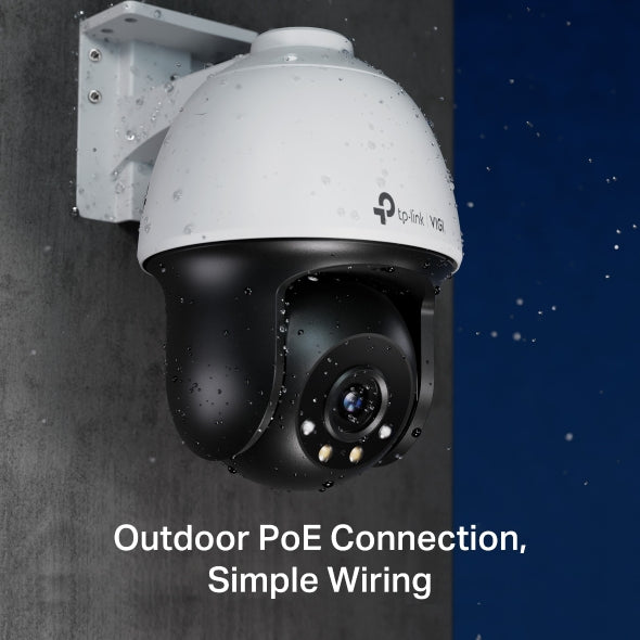 Pack 6 caméras Pan/Tilt C540 4MP – kit vidéosurveillance VIGI – vue 3