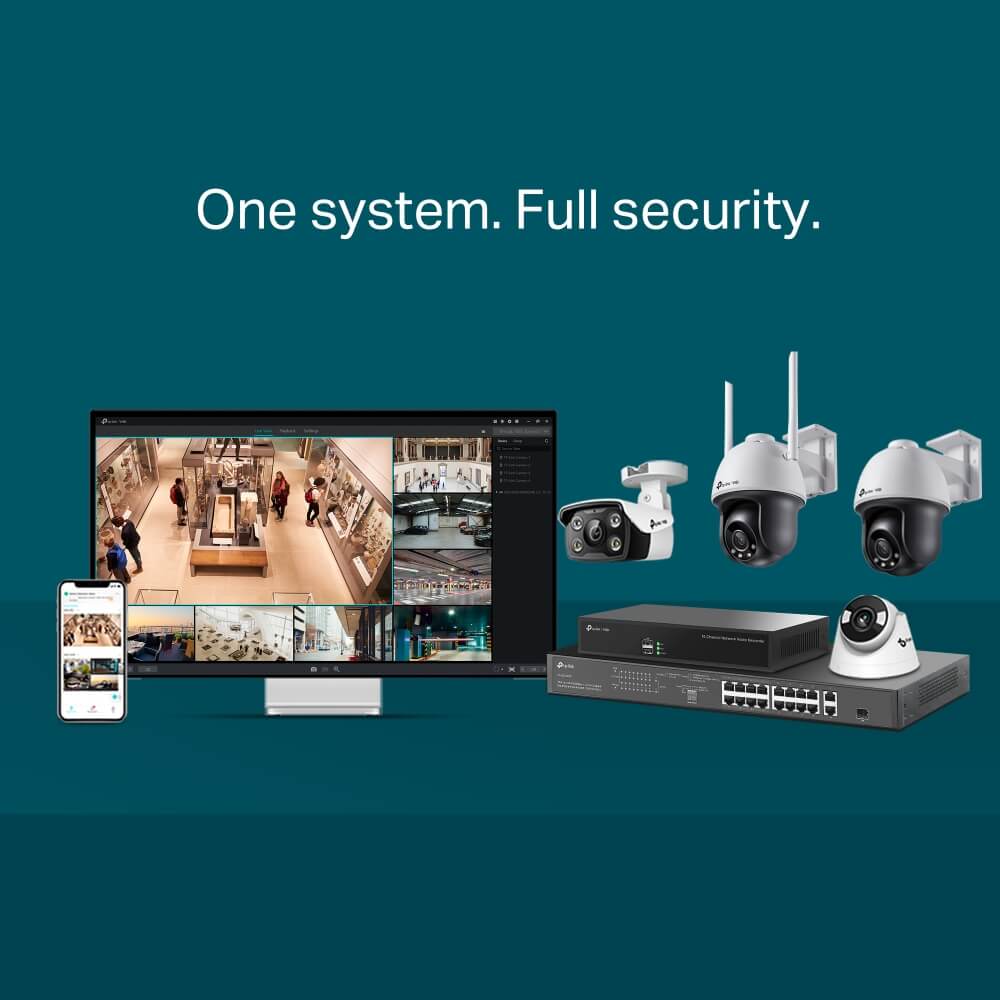 VIGI C540 – caméra réseau Pan/Tilt extérieure 4MP couleur – vue 7