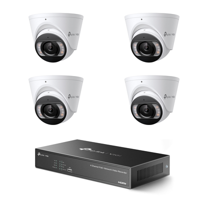 Pack 4 tourelles InSight S485 4K – kit vidéosurveillance VIGI