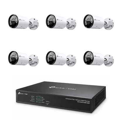 Pack 6 bullets InSight S385 4K – kit vidéosurveillance VIGI