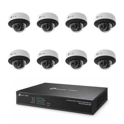 Pack 8 dômes InSight S245 4MP