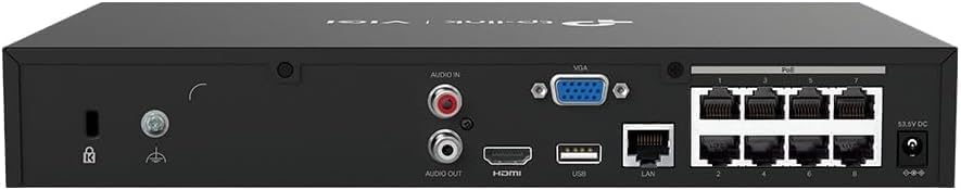 Pack 6 dômes InSight S285 4K – kit vidéosurveillance VIGI – vue 4