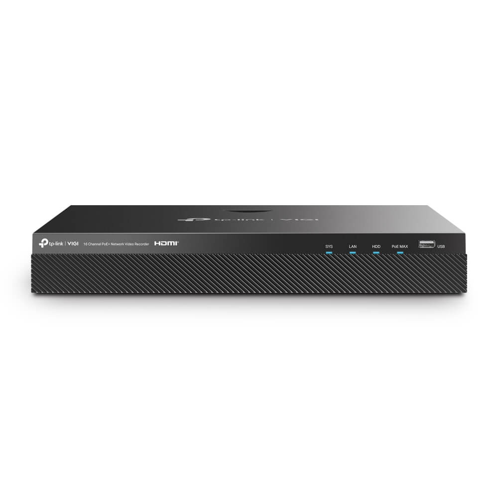 VIGI NVR2016H-16MP – enregistreur vidéo réseau PoE+ 16 canaux