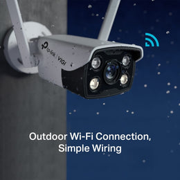 VIGI C340-W(4mm) – caméra réseau bullet extérieure couleur WiFi 4MP – vue 3