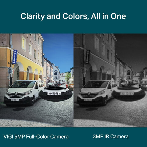 VIGI C350(4mm) – caméra réseau bullet couleur 5MP – vue 6