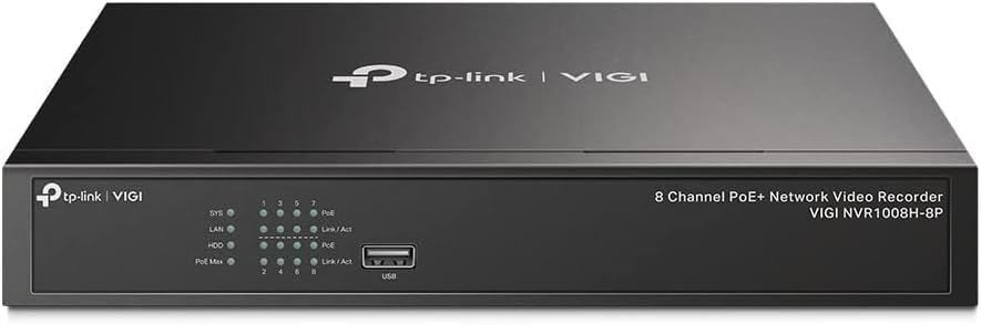 Pack 6 bullets InSight S385 4K – kit vidéosurveillance VIGI – vue 4